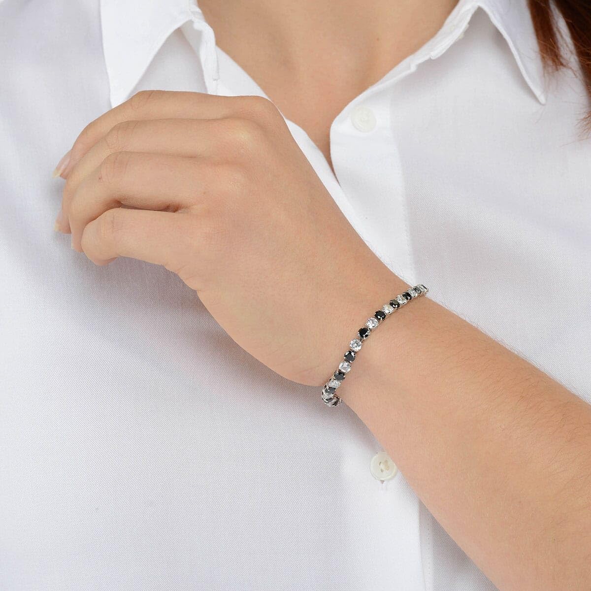 Dainty Crystal Zirconia Bracelet for Women