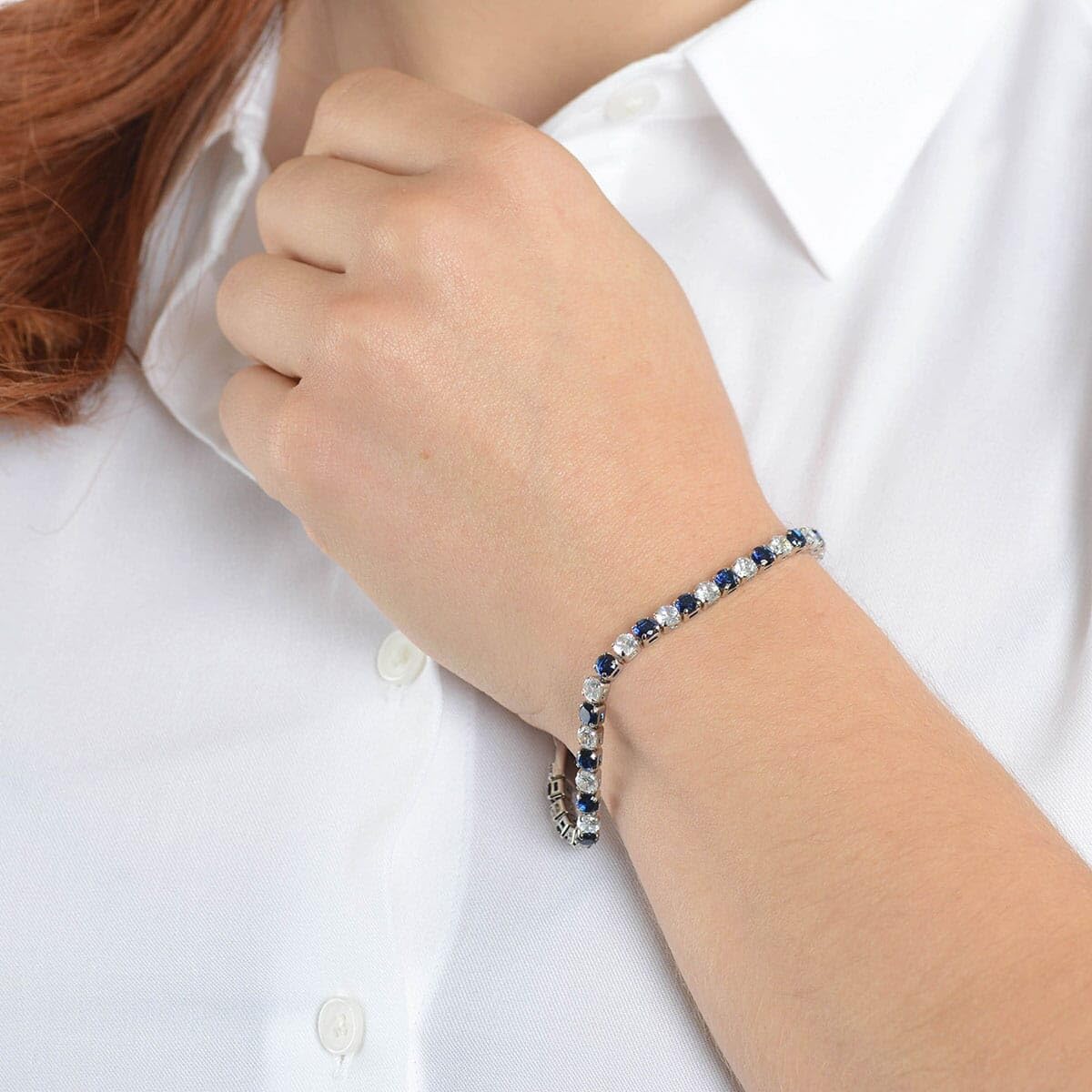 Dainty Crystal Zirconia Bracelet for Women