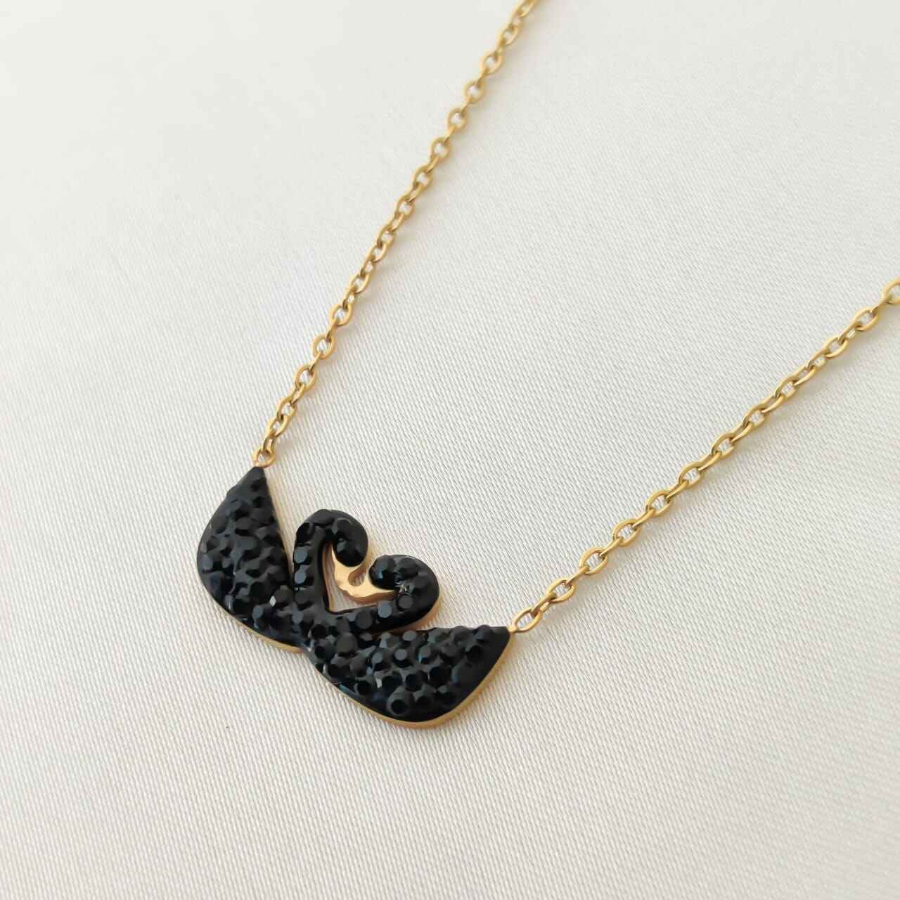 Elegant Double Swan Necklace