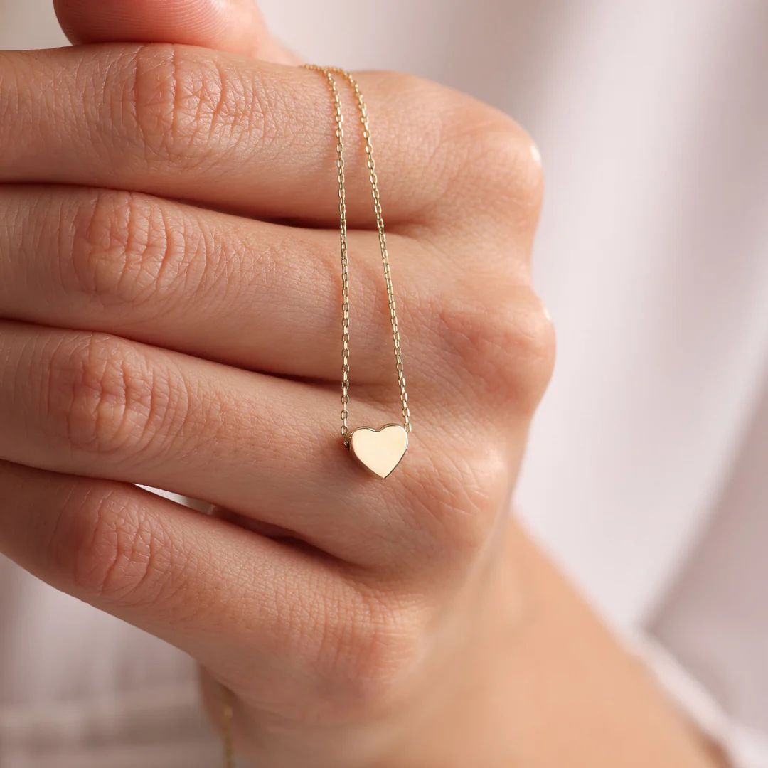 Mini Heart Pendant Necklace