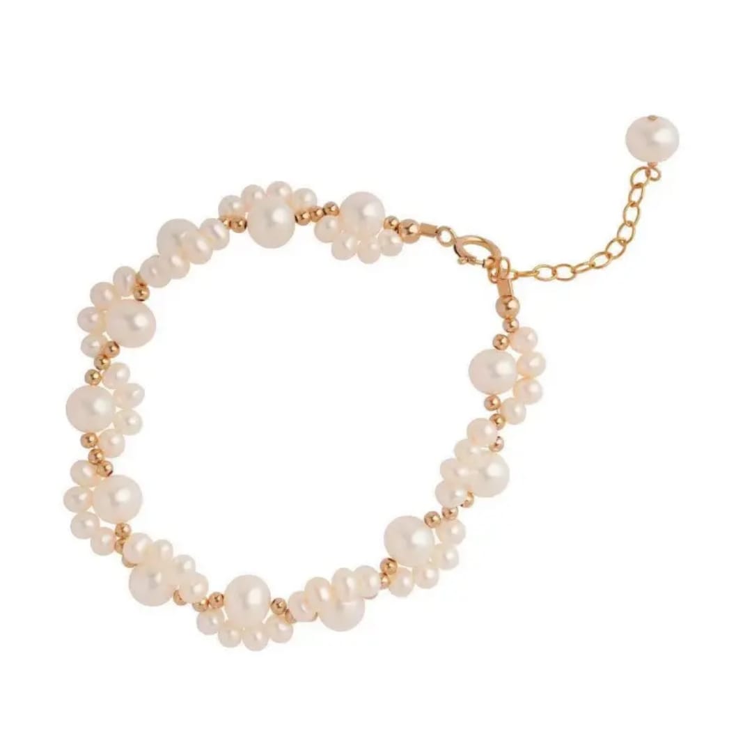 Pearly Swirly Bracelet