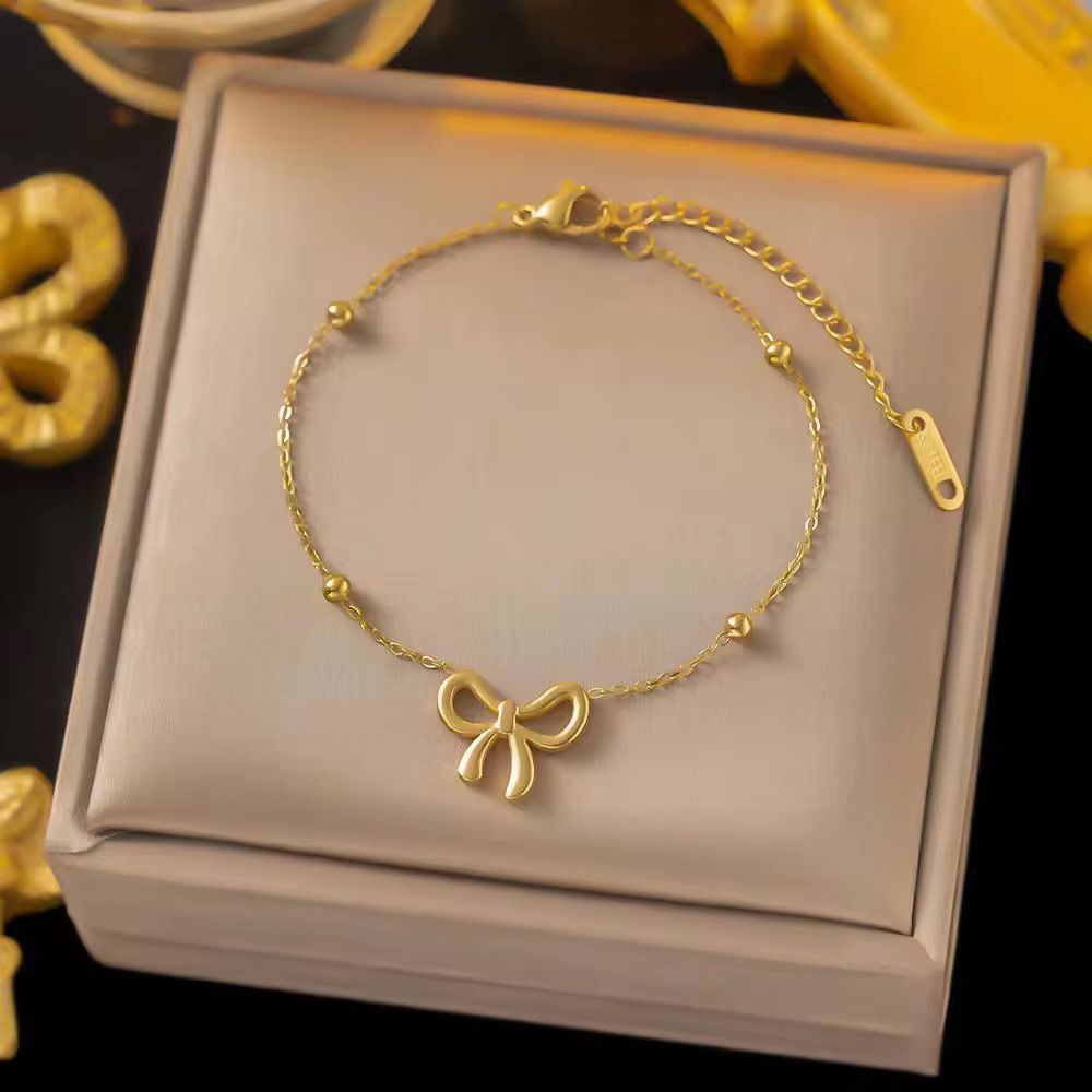 Golden Bow Bracelet