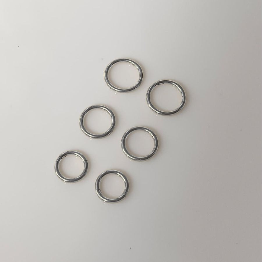 Plain Silver Nose Ring