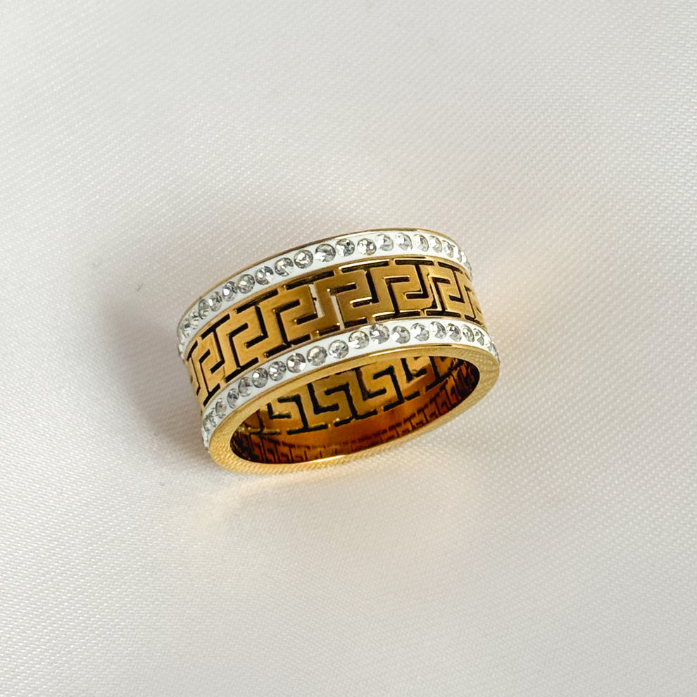 Adeline Stoned Design Ring