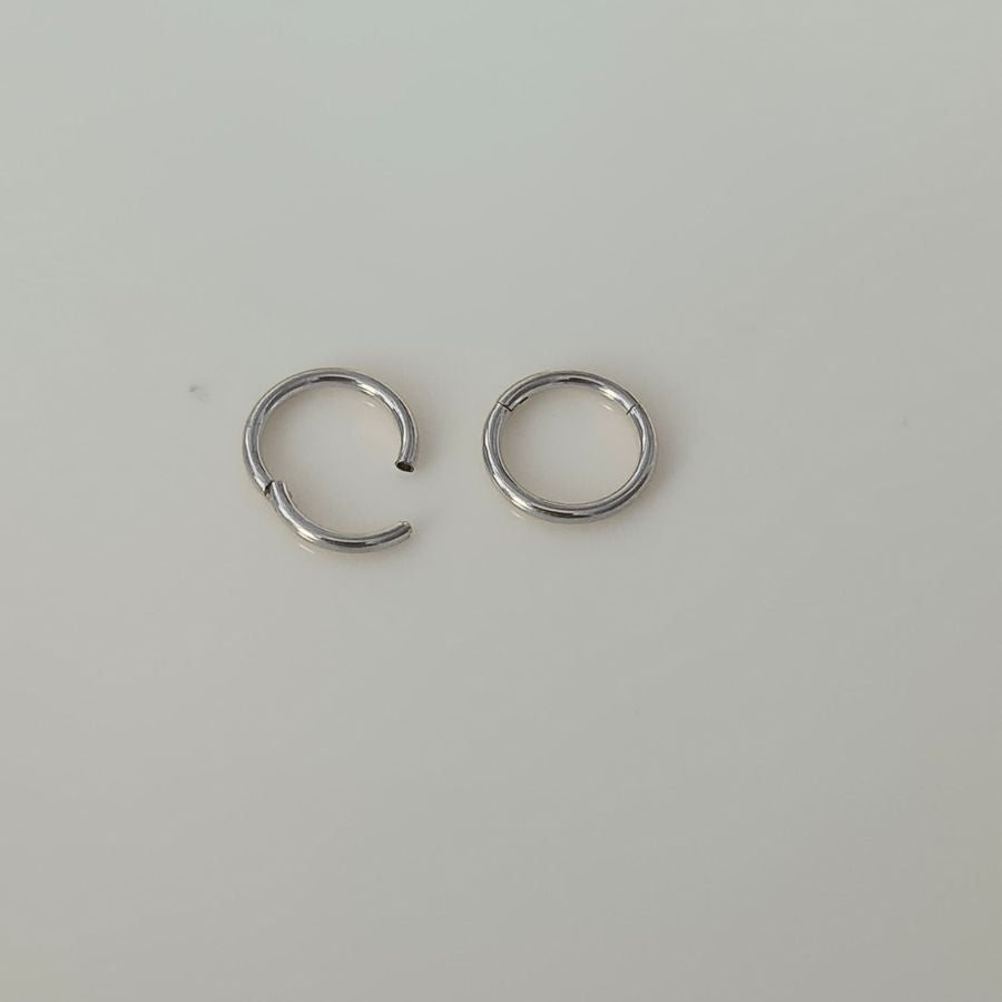 Plain Silver Nose Ring
