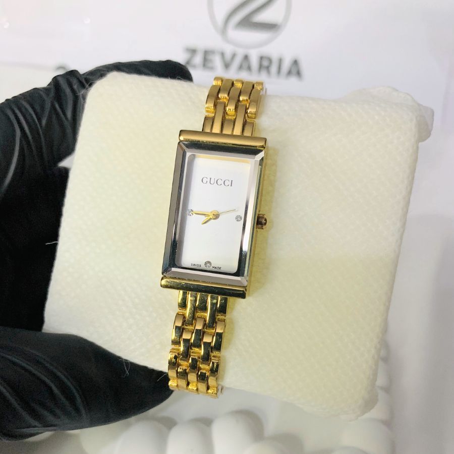 Gucci Golden, Square Dial watch - Womens