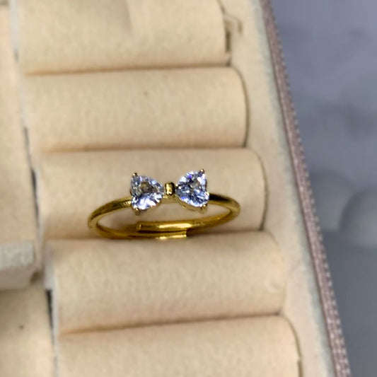 Bow Stone design ring