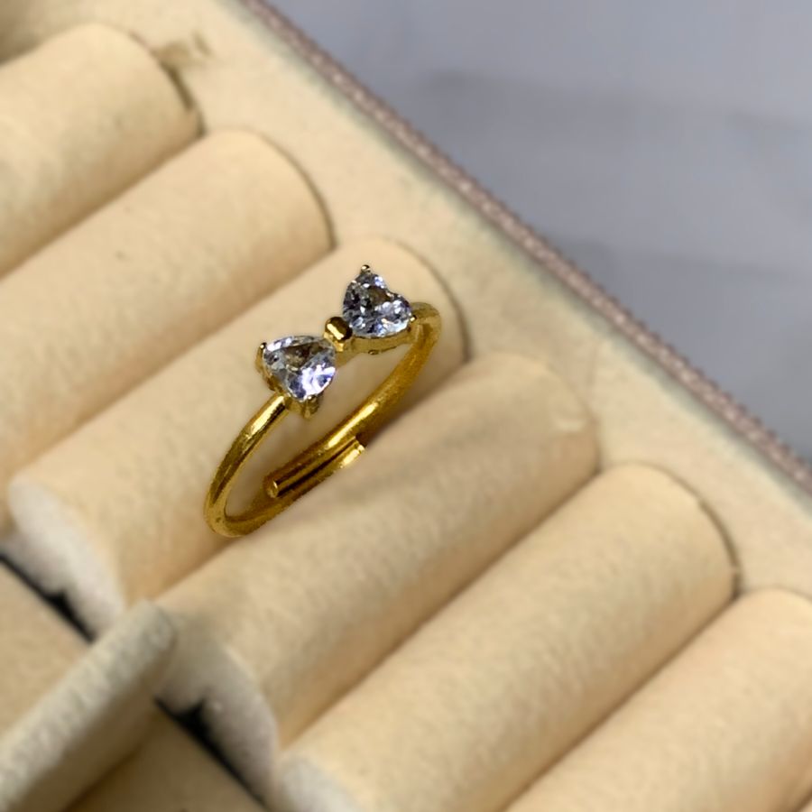 Bow Stone design ring
