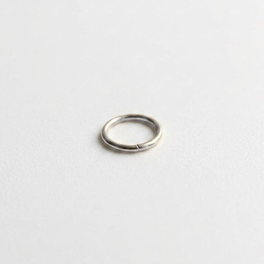Plain Silver Nose Ring