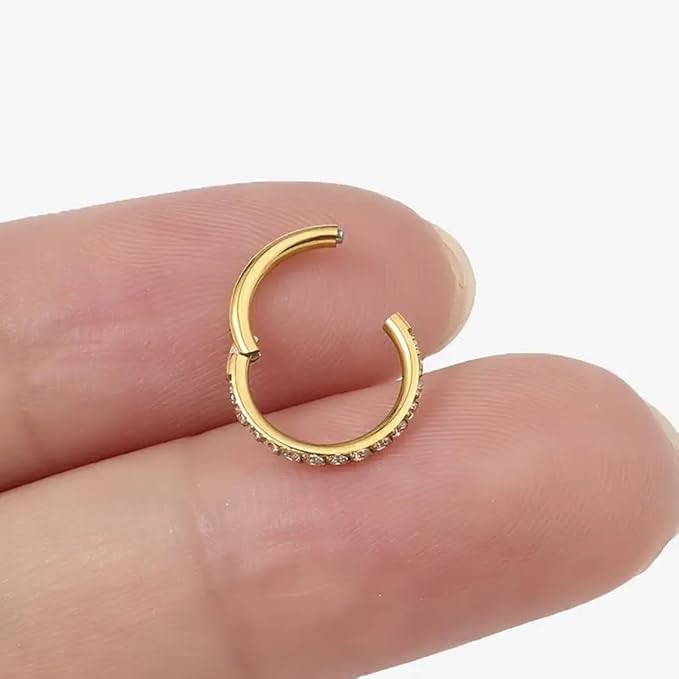 Zircon Nose Ring and Bali