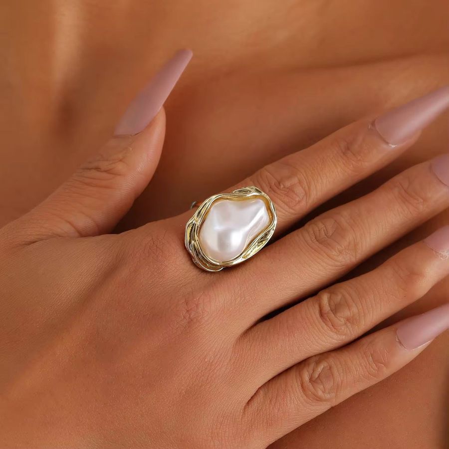 Mother Pearl Ring