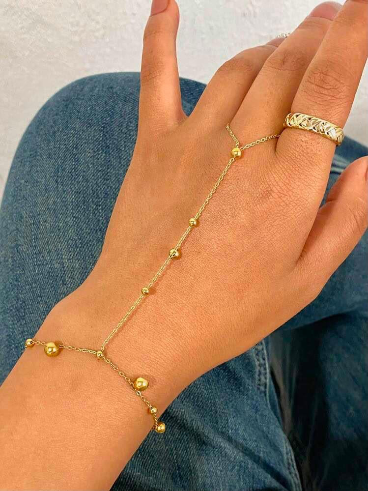 Mini & Bold Bead Handchain