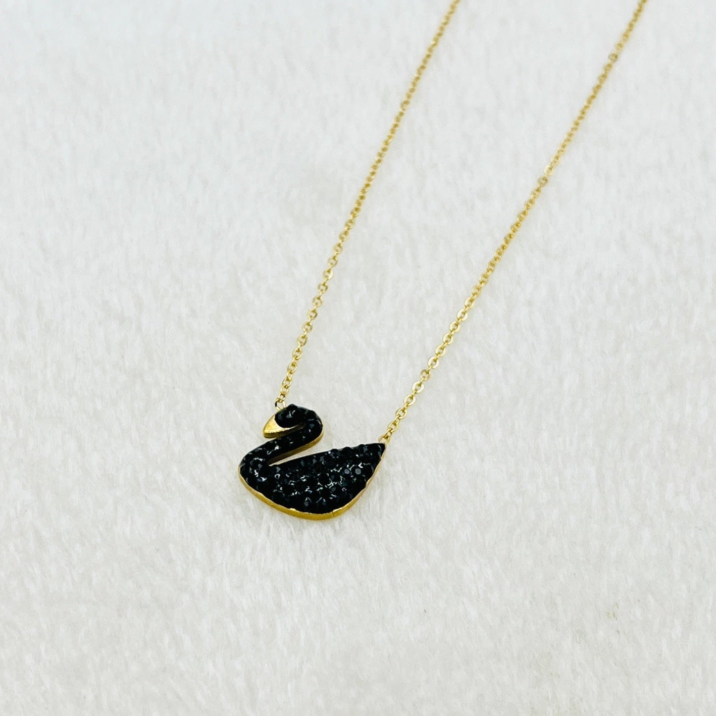 Black Swan Necklace
