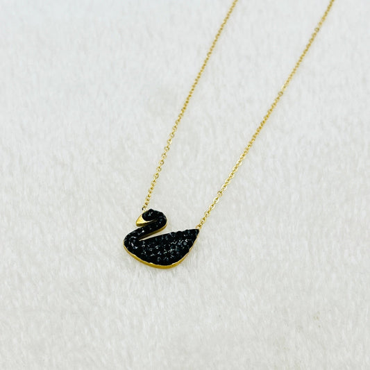 Black Swan Necklace