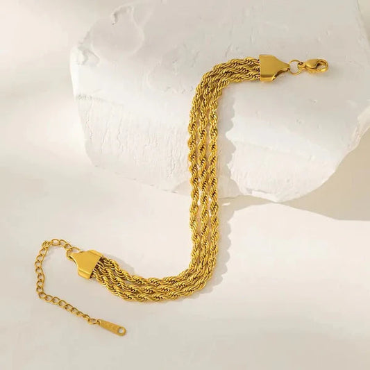 Triple Layer Rope Bracelet