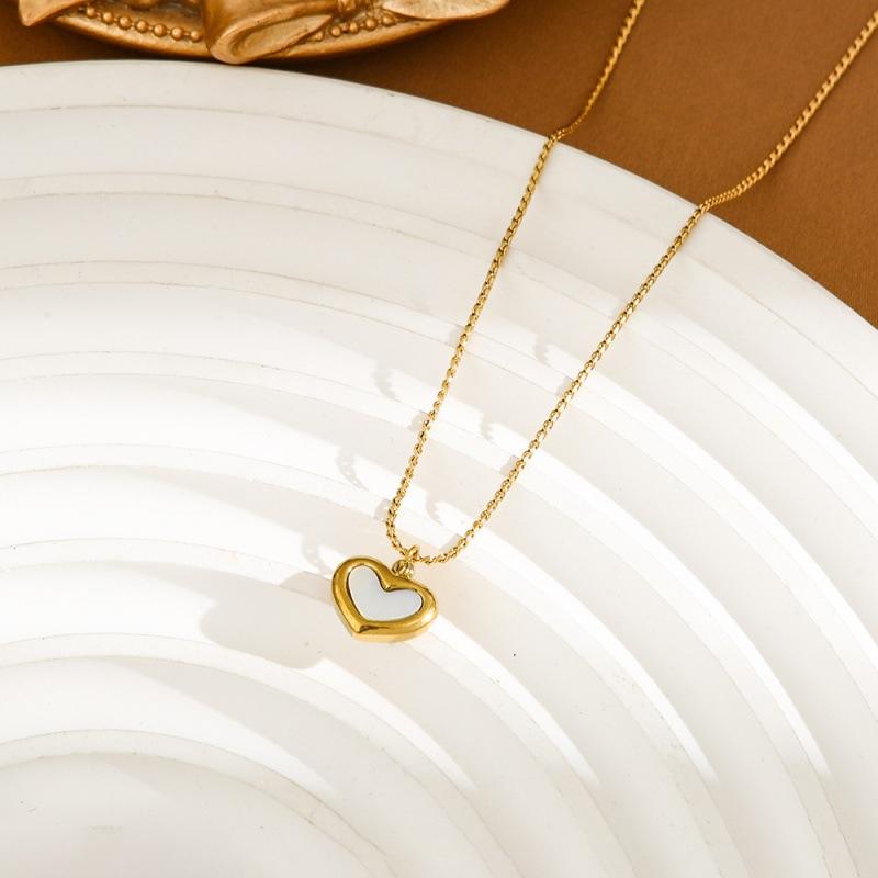 Golden Harmony Heart Necklace