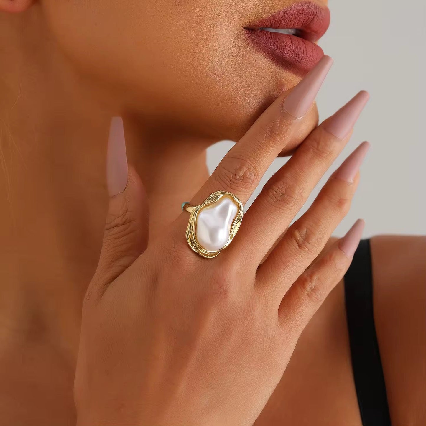 Mother Pearl Ring