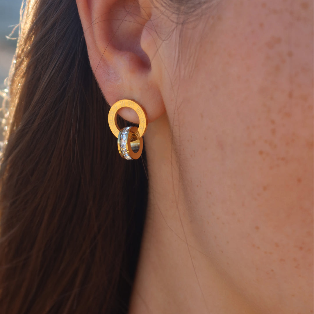 Roman Circles Earrings