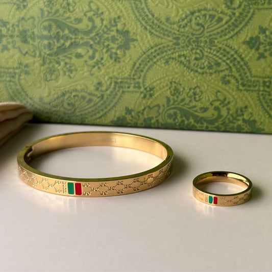 Gucci bangle & Ring Set