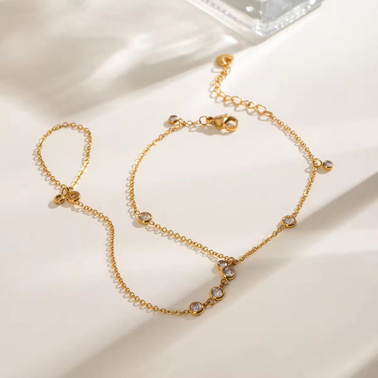 Dewdrop Shine Hand Chain