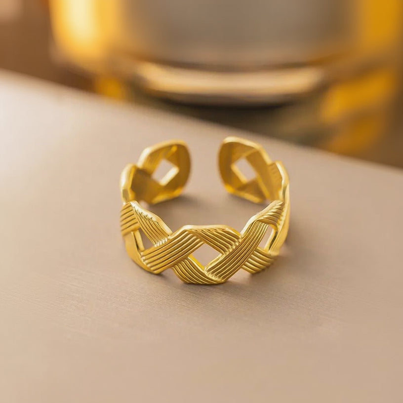 Vintage Chunky adjustable ring