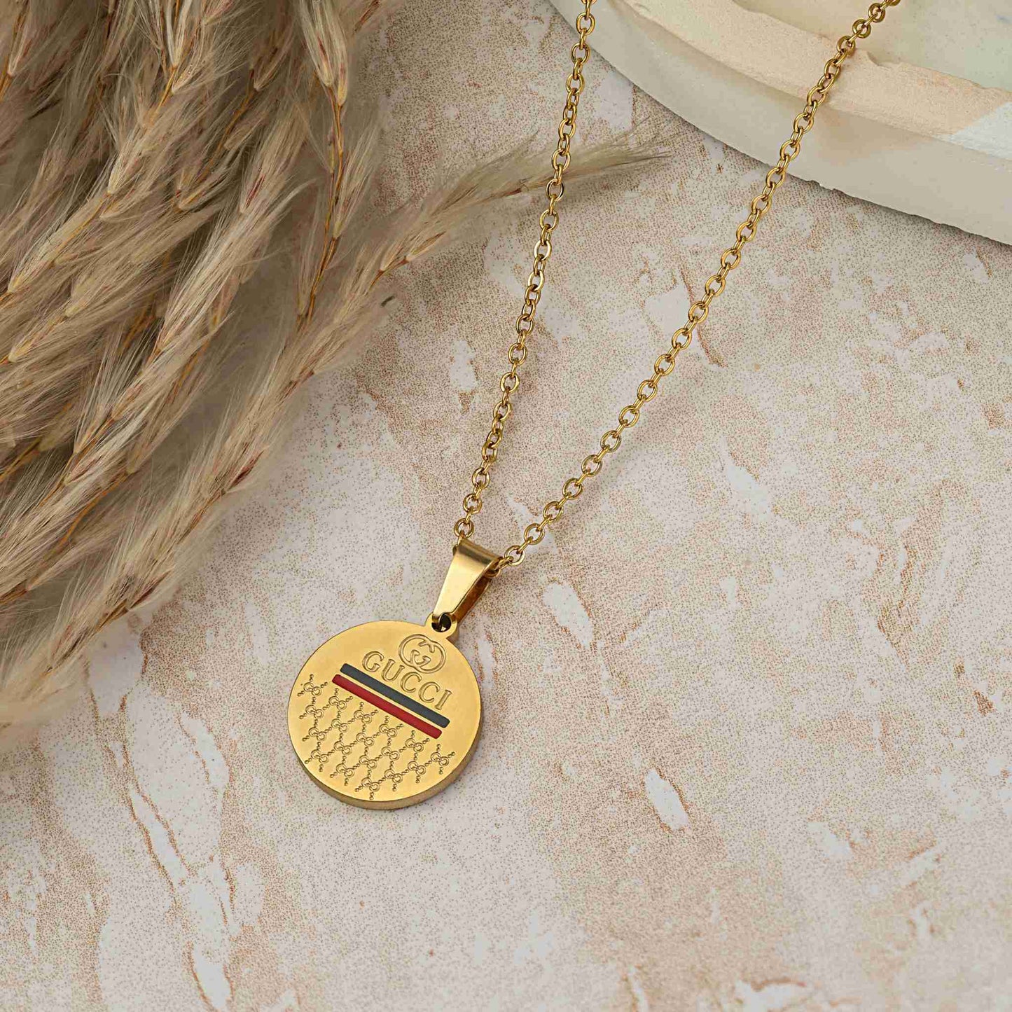 Gucci logo Pendant