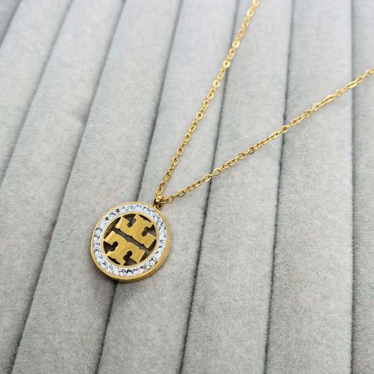 Minimal Tory Burch Necklace