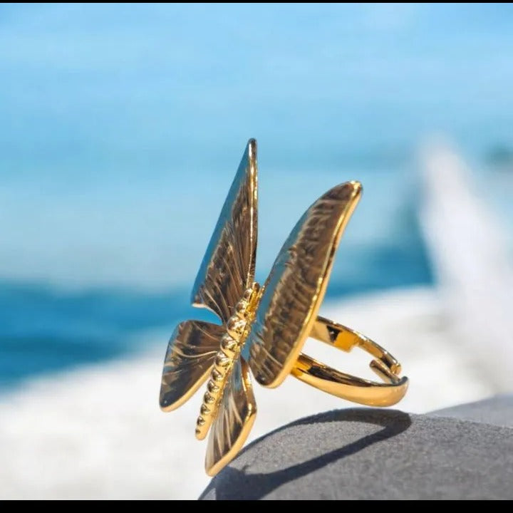 Butterfly Ring - Adjustable