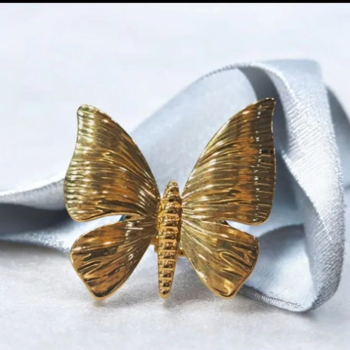 Butterfly Ring - Adjustable