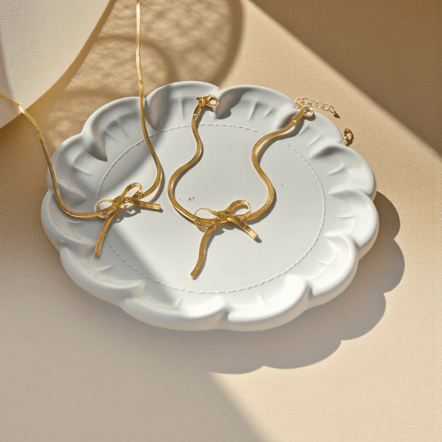 Snake chain Bow Set
