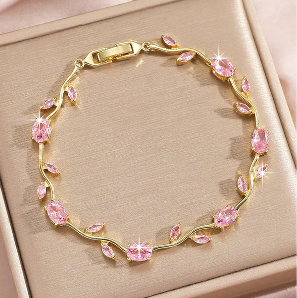 Tulip Bracelet - Golden Pink