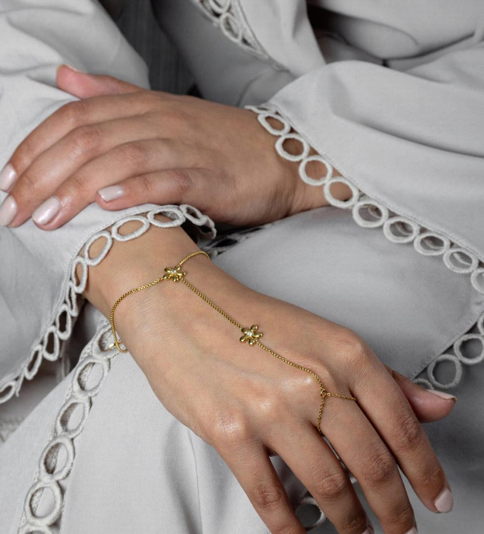 Duo Mini Daisy Handchain