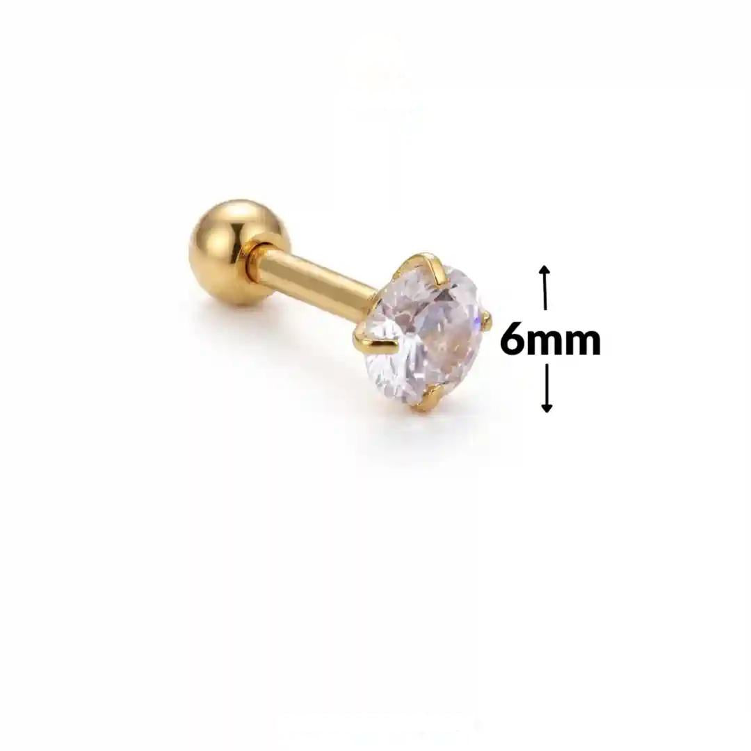Zircon Nose Pin & Tops