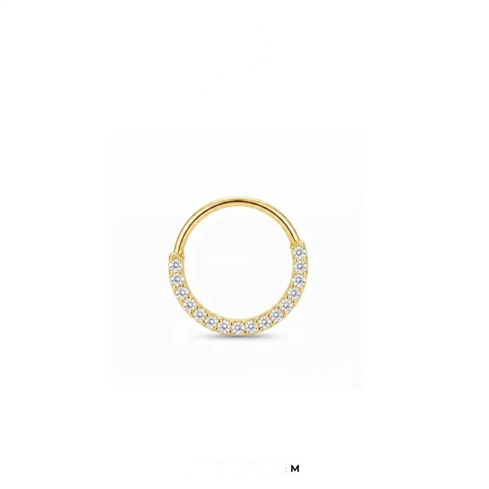 Front Zircon 8mm Nose Ring