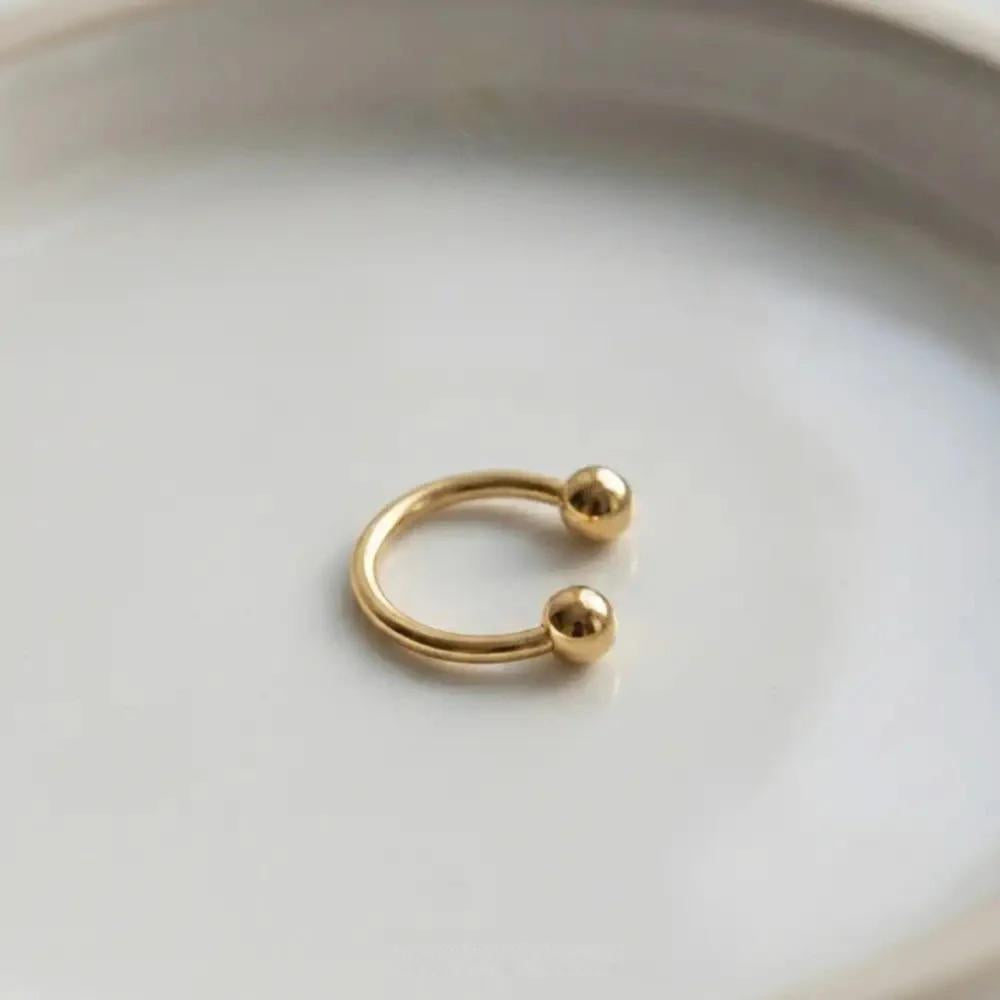 Horseshoe C Nose Ring & Bali
